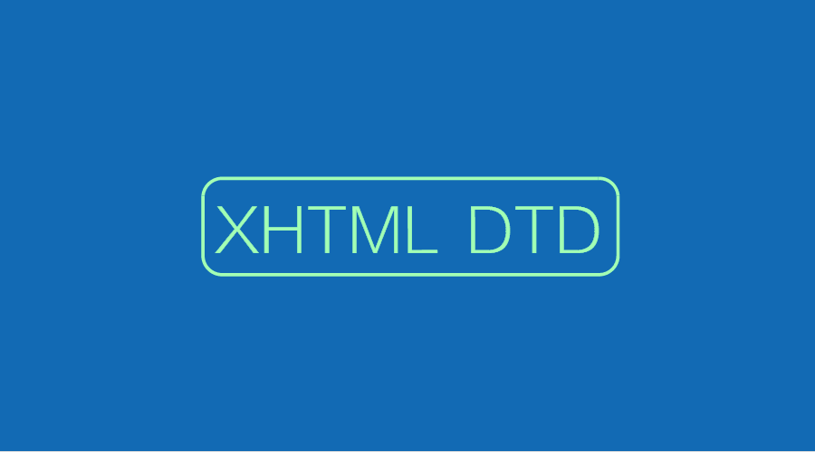 XHTML DTD