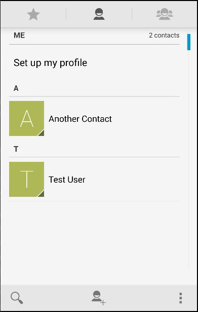 Cordova Contacts Multiple