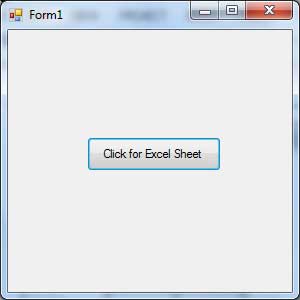 VB.Net Excel的实例